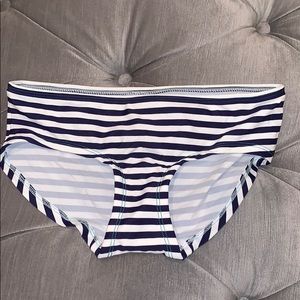 NWOT Boden Striped Bikini Bottom